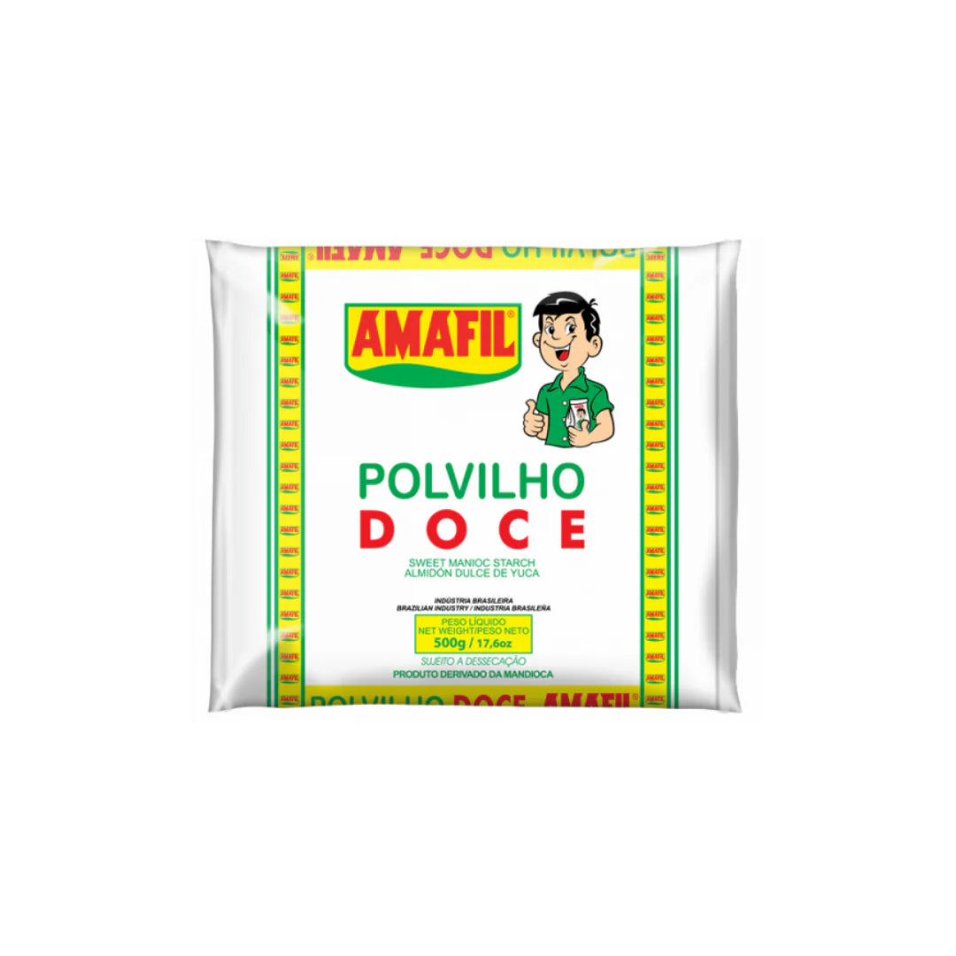 Amafil Sweet Tapioca Flour Polvilho Doce, 500 g / 1.1 lb Bag