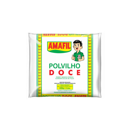 Amafil Farinha de Tapioca Doce Polvilho Doce, Saco 500 g