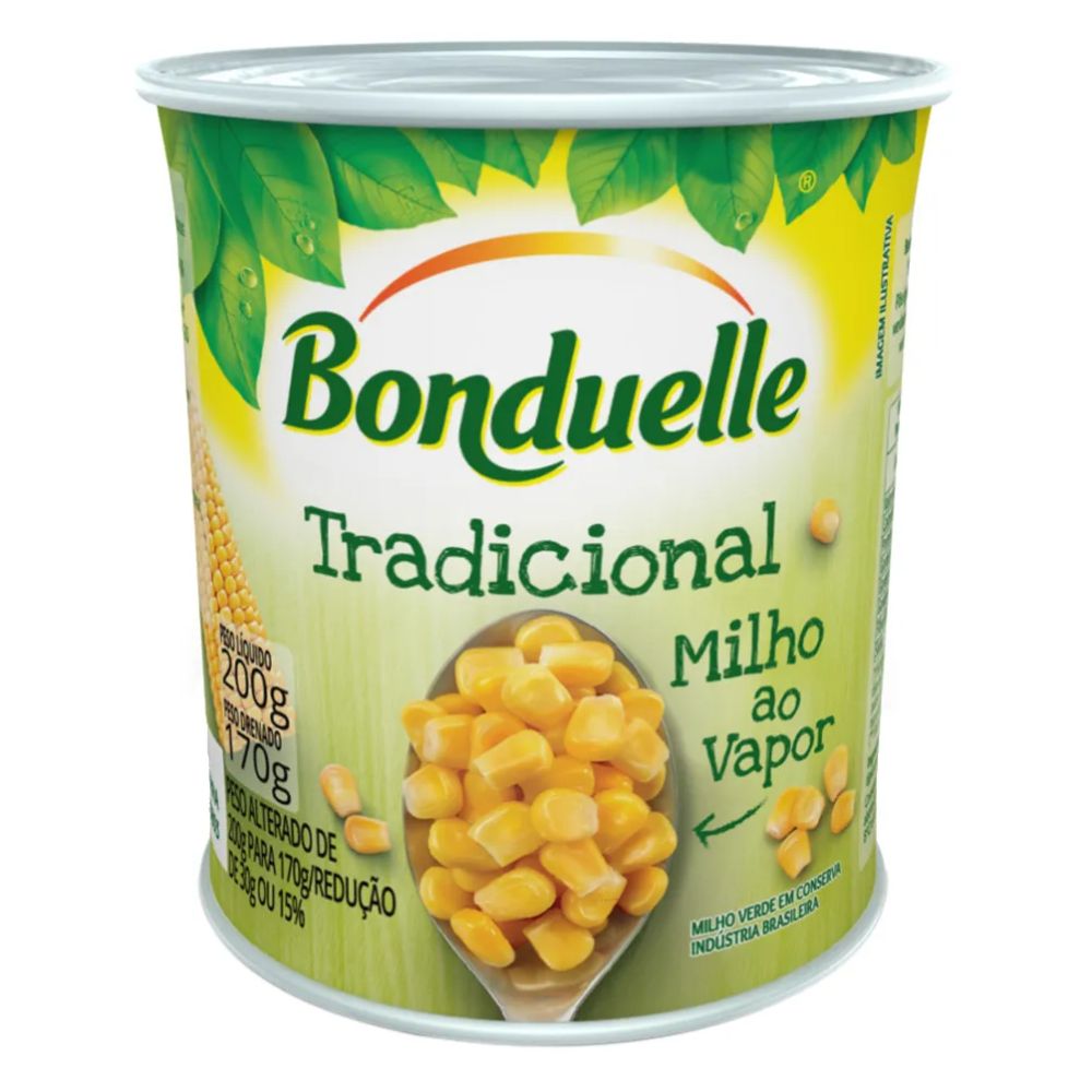 Bonduelle Traditional Canned Corn Milho Verde em Conserva, 170 g / 6 oz Can