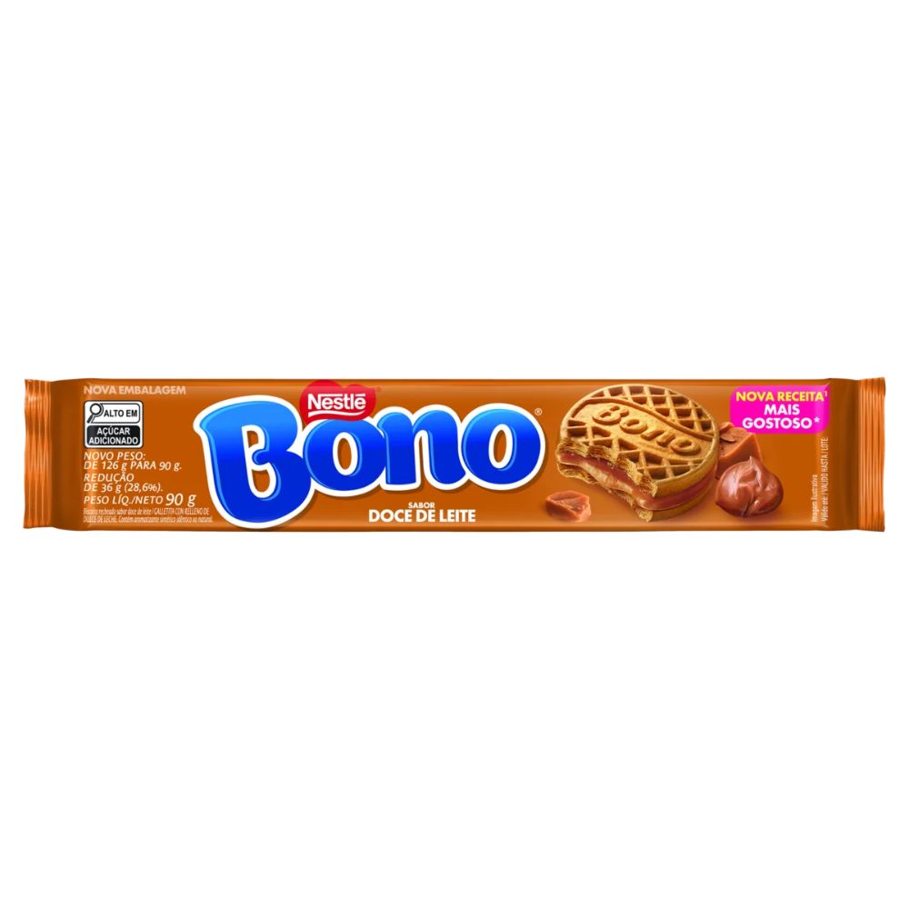 Bono Dulce de Leche Filled Cookies, 90 g / 3.17 oz Pack