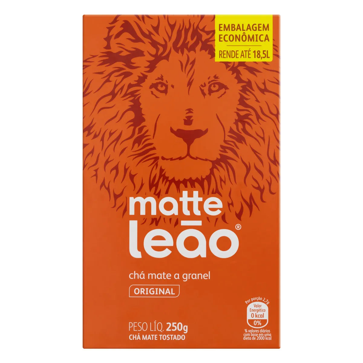 Chá Matte Leão Original Loose Leaf Tea, 250 g / 8.8 oz Bag