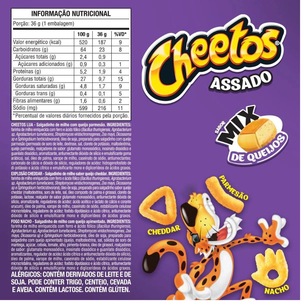 Cheetos Mix Cheese Corn Snack, 36 g / 1.27 oz Bag
