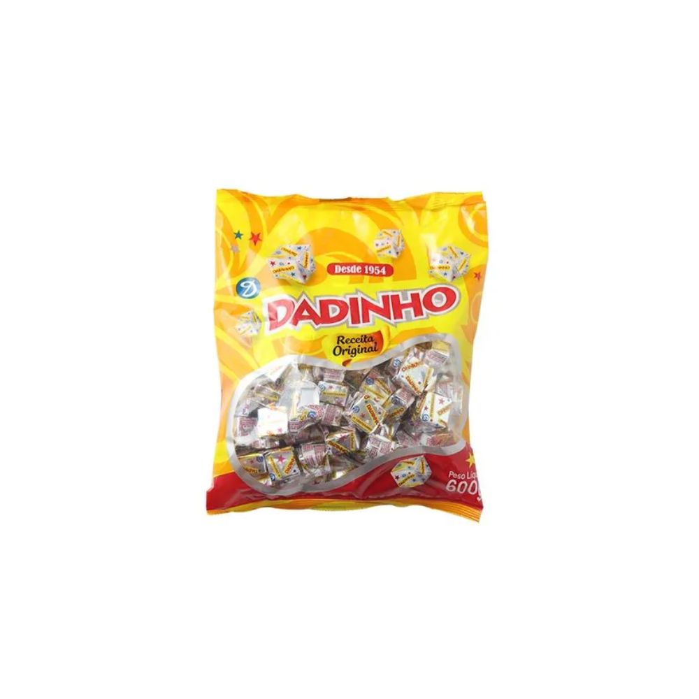 Dadinho Doce de Amendoim - Traditional Peanut Candy, 600 g / 1.32 lb Bag