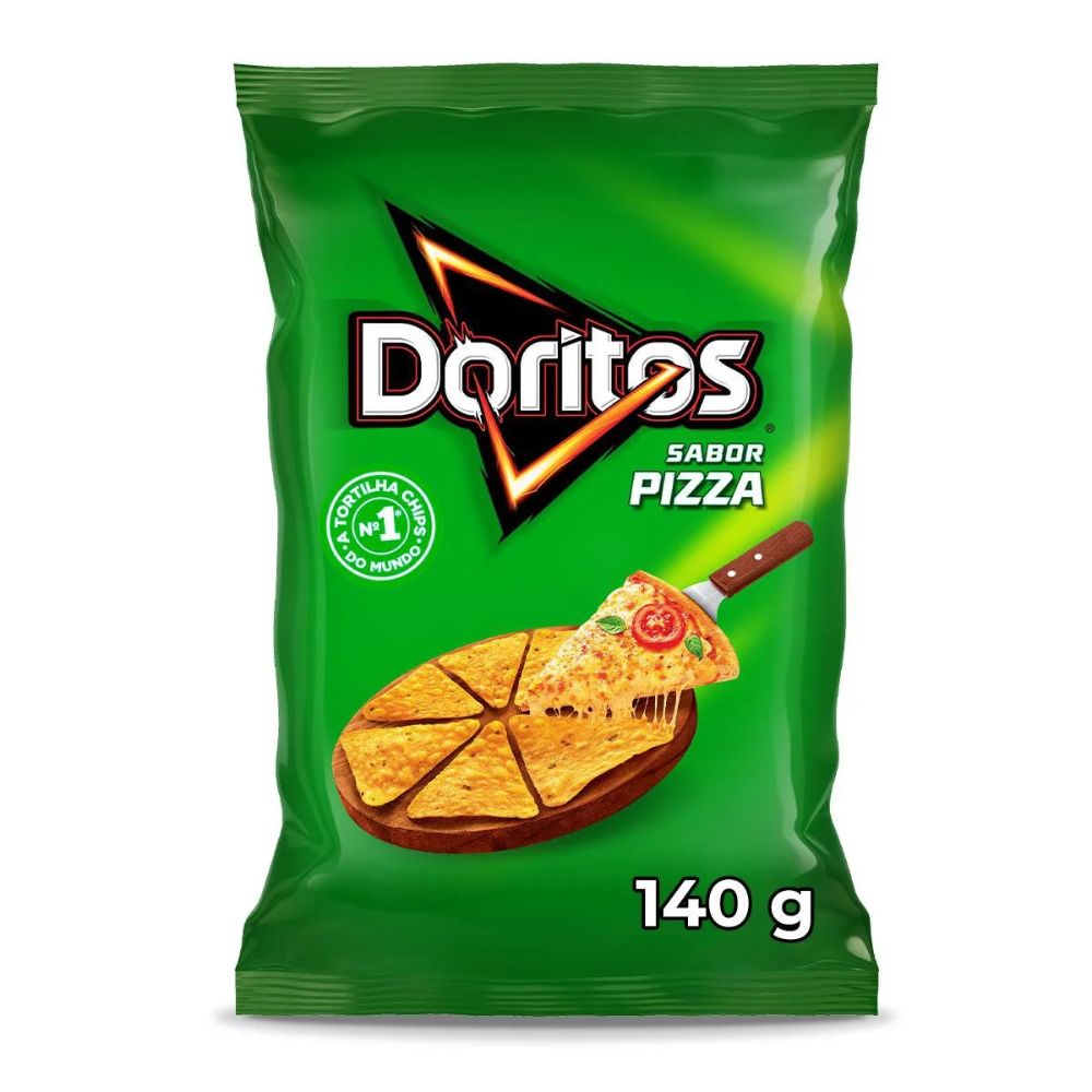 Doritos Pizza Flavored Snack, 140 g / 4.9 oz Bag