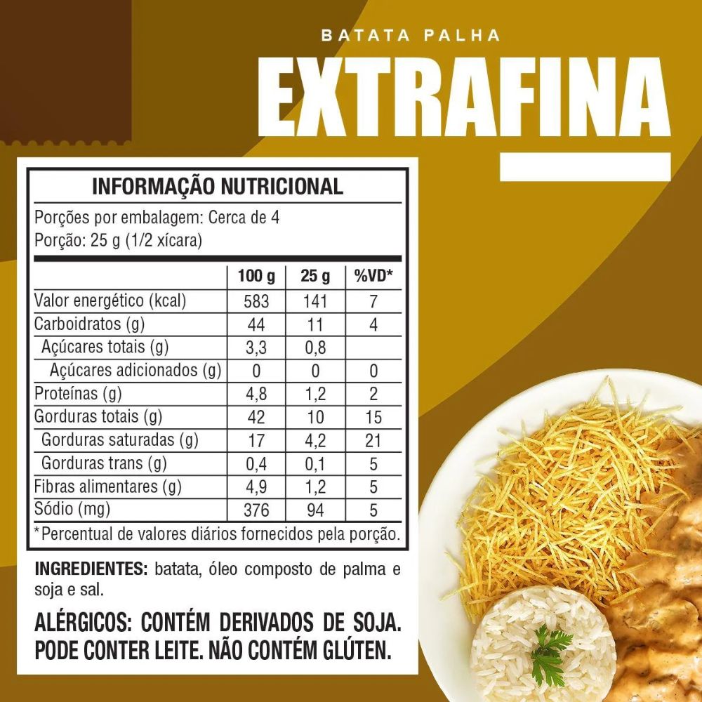 Elma Chips Extrafine Potato Sticks, 90 g / 3.17 oz Bag