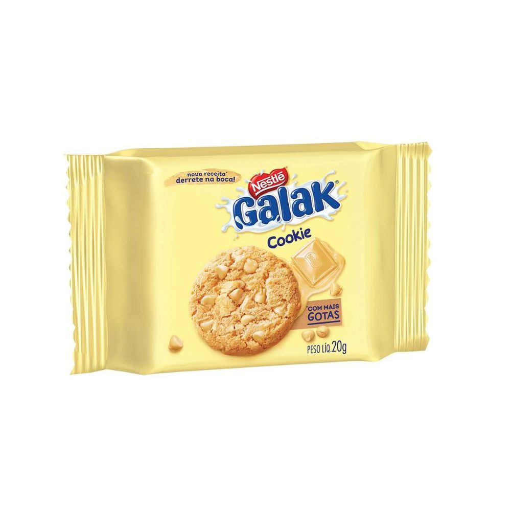 Galak White Chocolate Cookies, 60 g / 2.1 oz pack