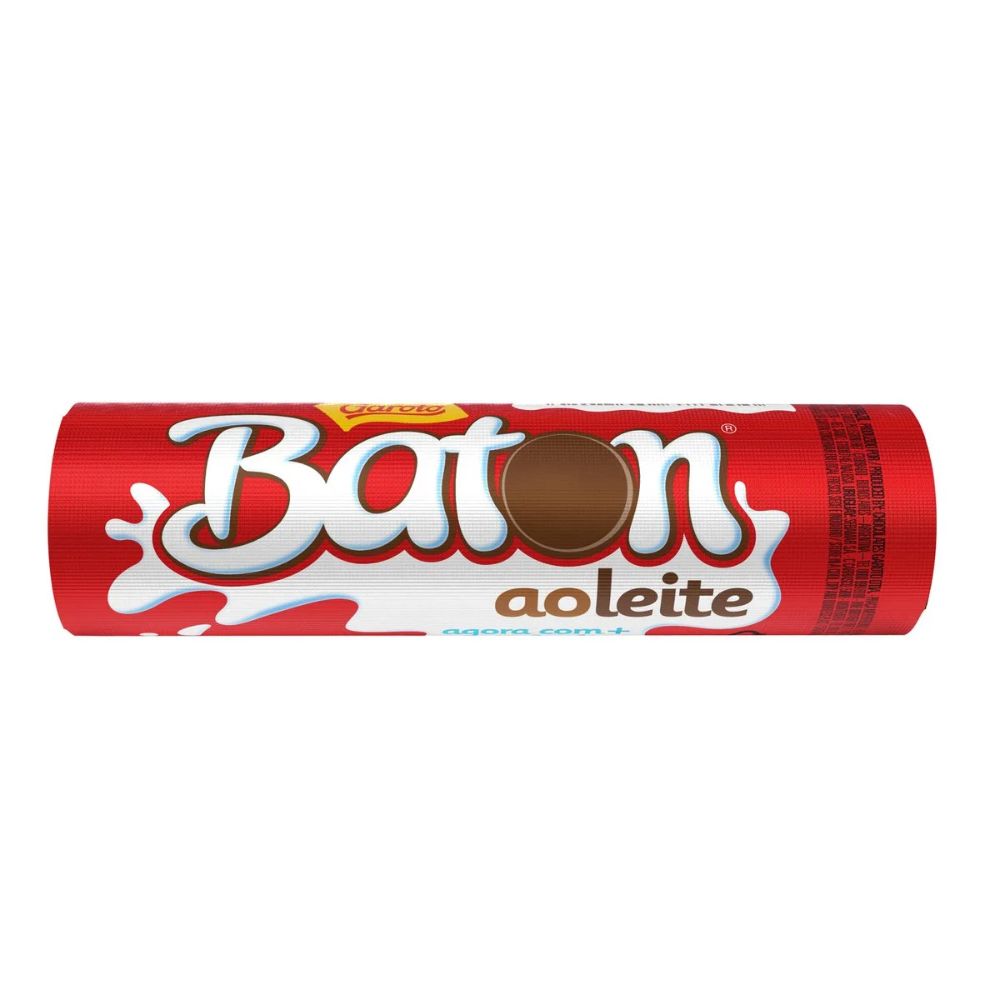 Garoto Baton Barra de Chocolate Con Leche, 16 g / 0,56 oz