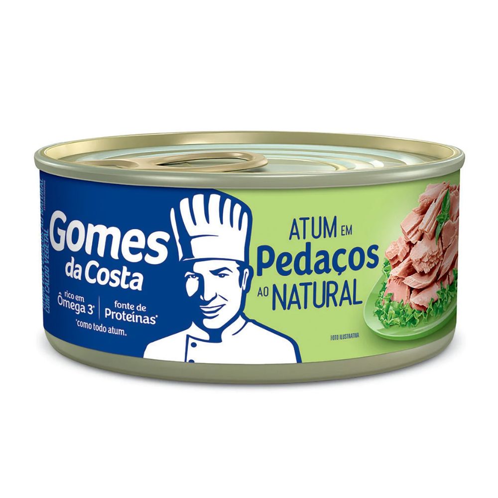 Gomes da Costa Chunk Tuna in Natural Water, 120 g / 4.2 oz
