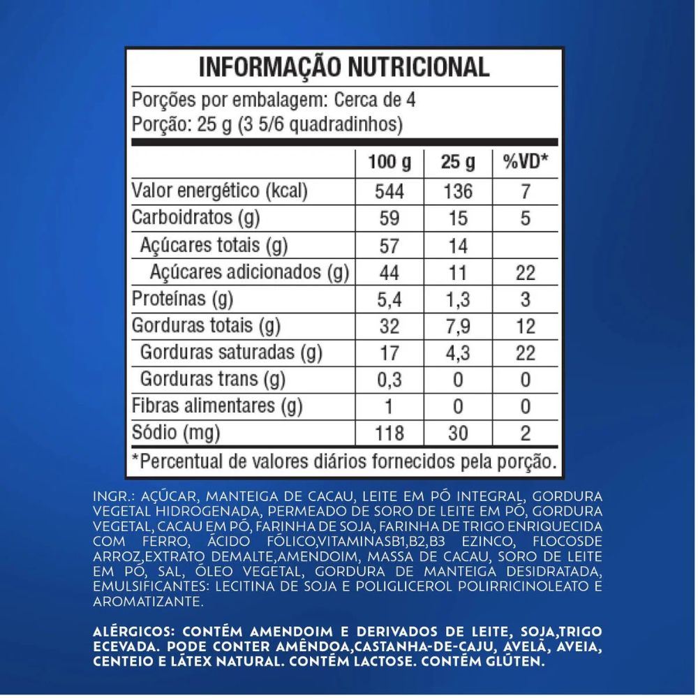 Lacta Ouro Branco White Chocolate Filled, 98g / 3.46 oz Bar