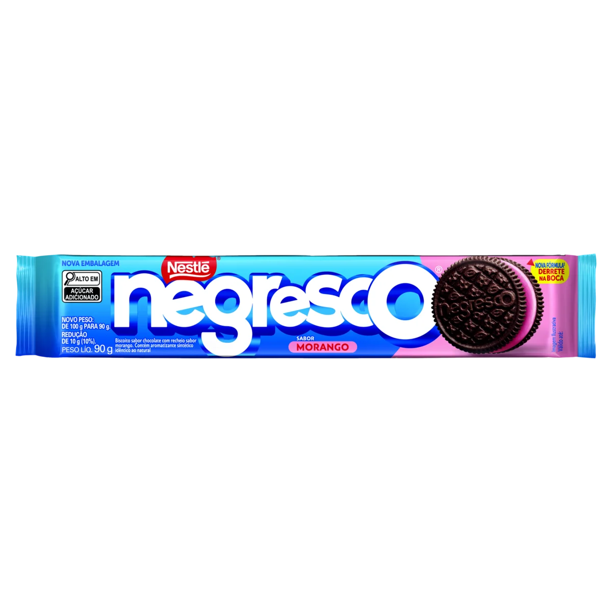 Negresco Chocolate Strawberry Filled Cookies, 90 g / 3.2 oz