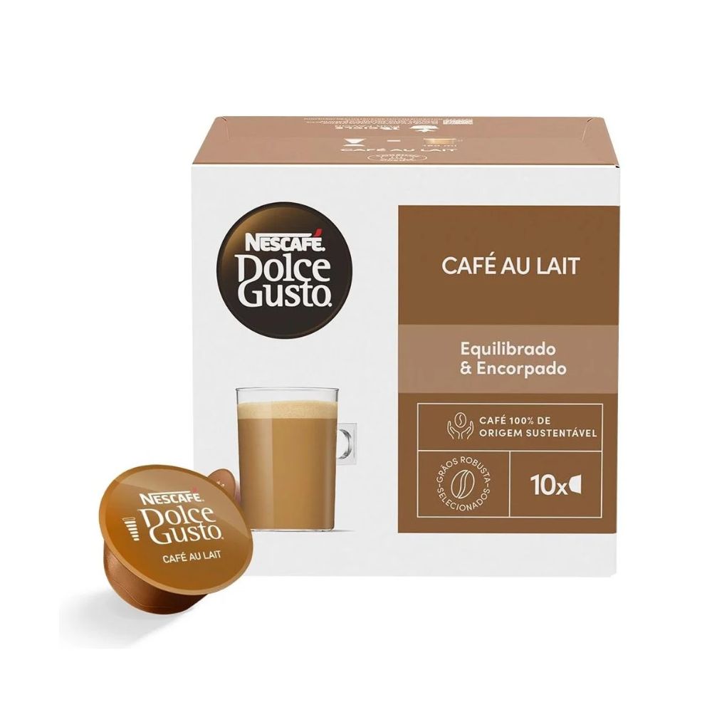 Nescafé Dolce Gusto Café Au Lait Capsule Coffee 10 Capsules