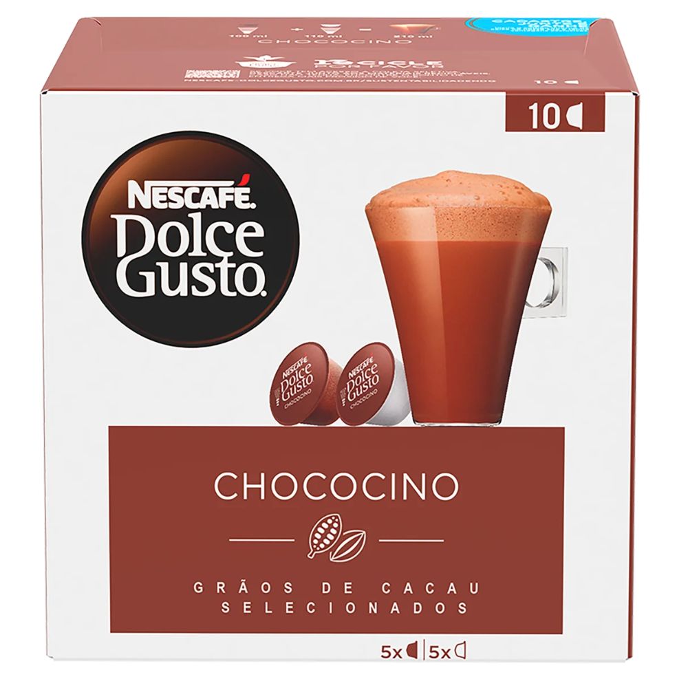Nescafé Dolce Gusto Chococino Chocolate Capsules, 160g / 10 Capsules Box
