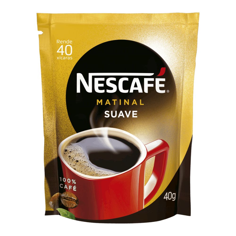 Nescafé Matinal Suave Instant Coffee Sachet, 40 g / 1.41 oz