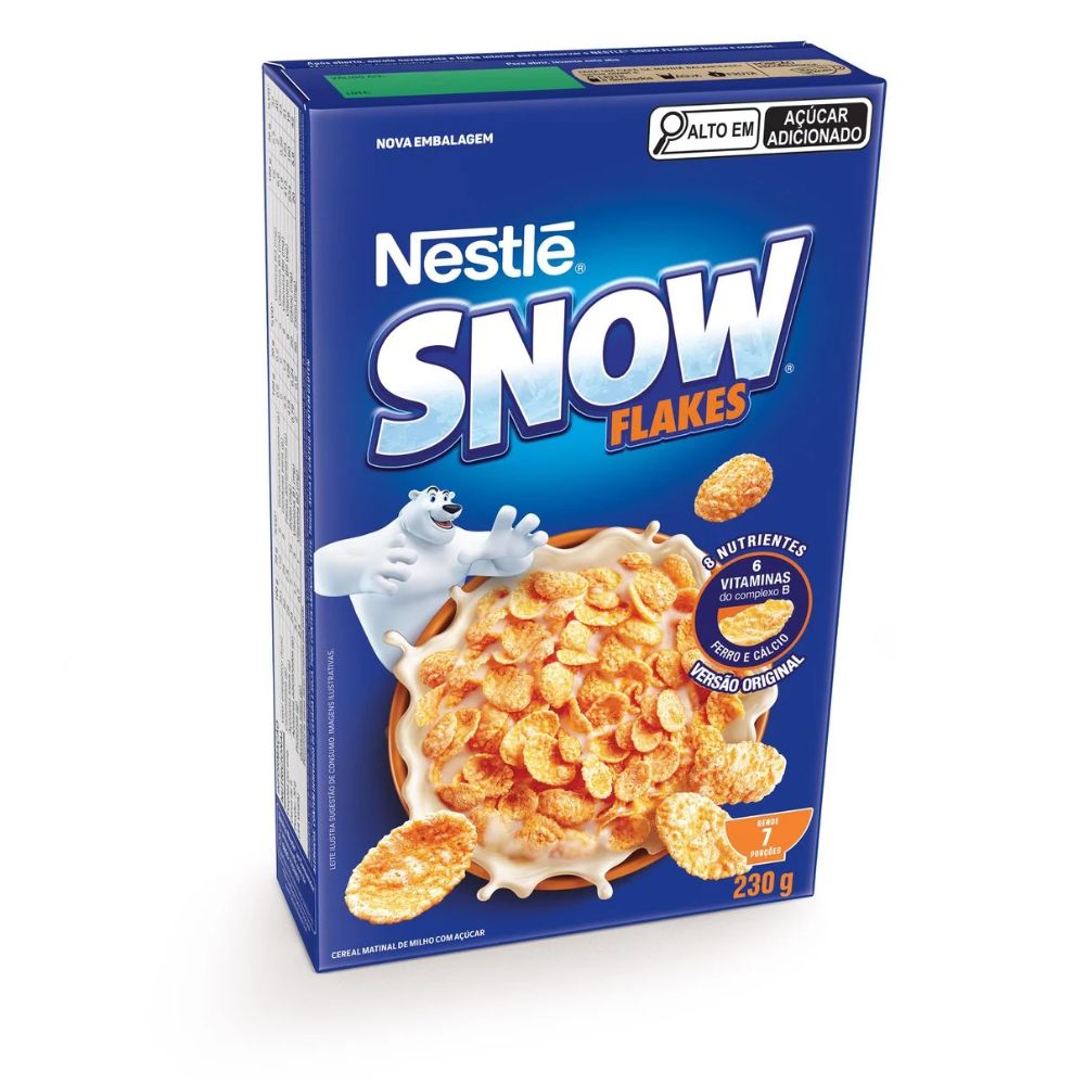 Nestlé Copos de Nieve Matinal de Cereales, Caja de 230 g / 8,1 oz