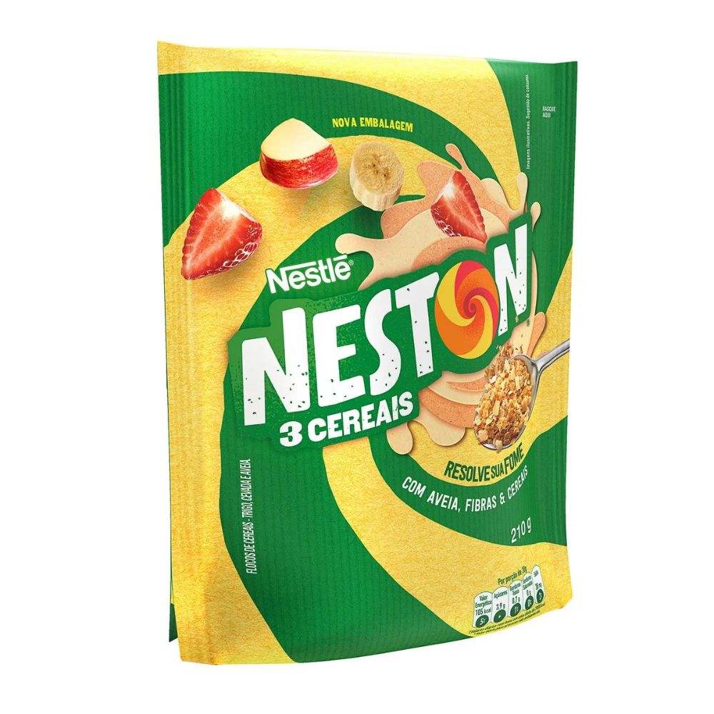 Nestlé Neston 3 Cereais, 210 g / 7,4 oz