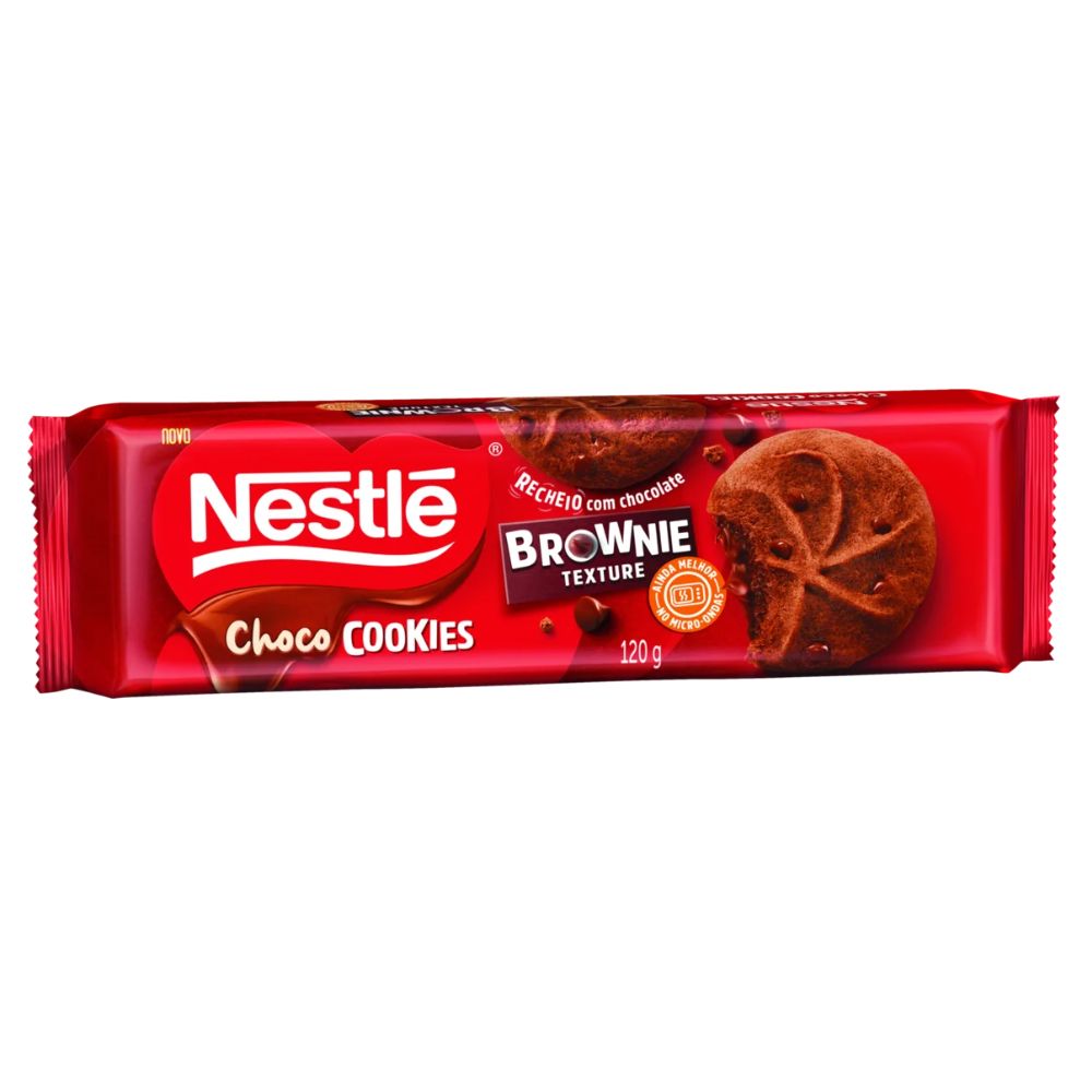 Nestlé Choco Cookies – Chocolate Filled & Chip Cookies, 120 g / 4.2 oz Pack