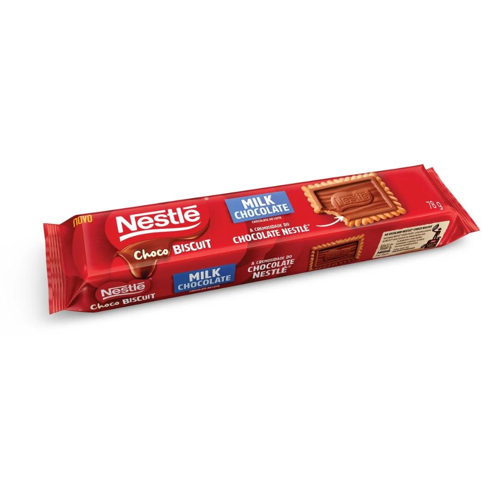 Nestlé Chocobiscuit Milk Chocolate Cookies, 78 g / 2.75 oz