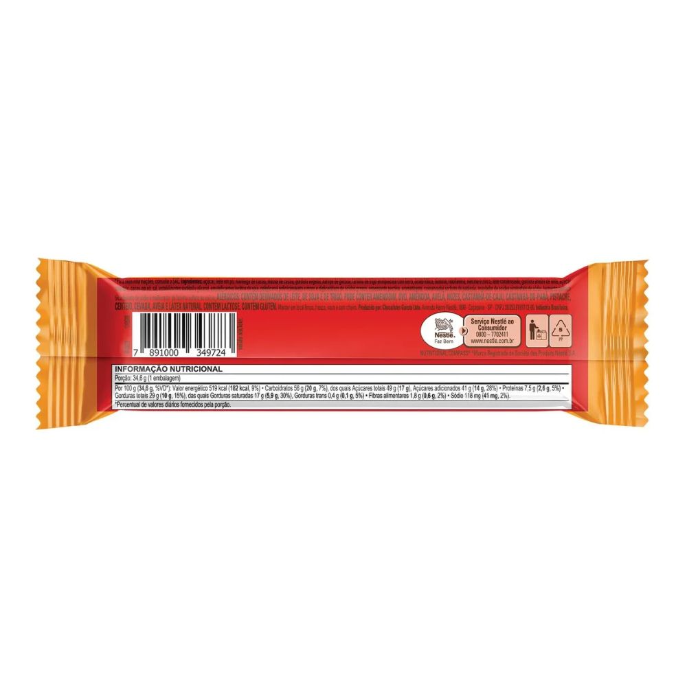 Nestlé Chocolate KitKat Mini Moments Caramelo, 34,6 g / 1,22 oz