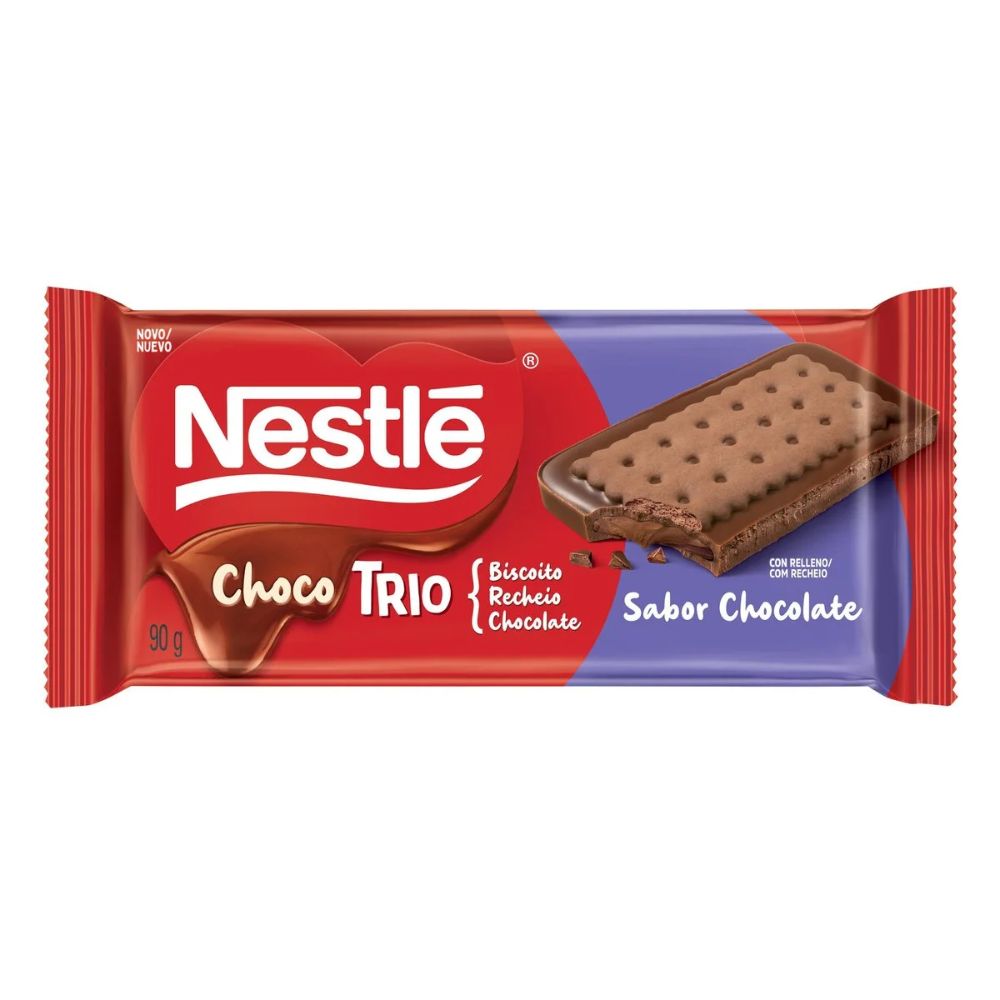 Nestlé Chocotrio Chocolate, 90 g / 3.2 oz