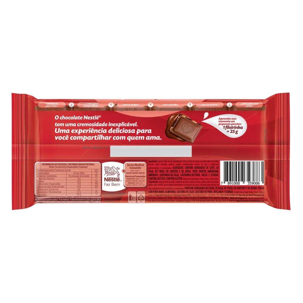 Nestlé Classic Duo Cookie Chocolate, 150 g / 5,3 oz