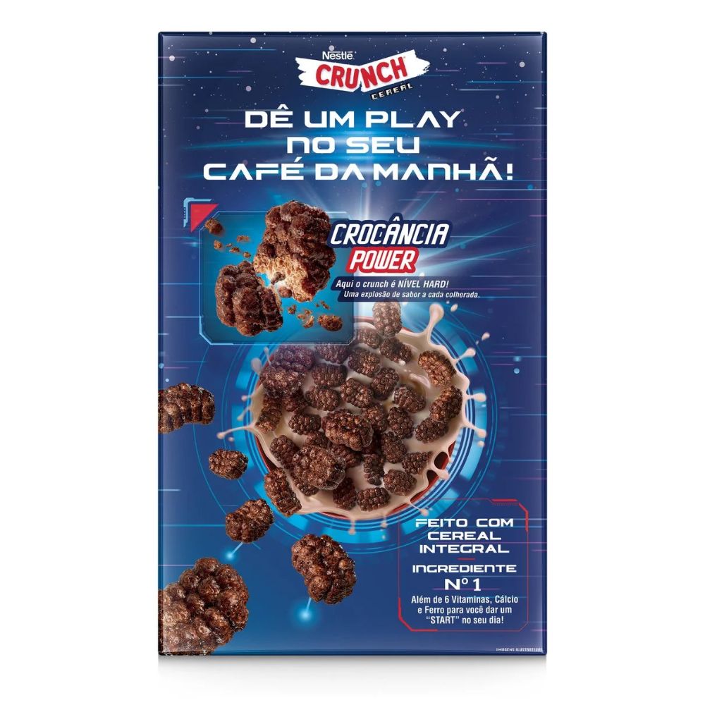 Nestlé Crunch Cereales Para el Desayuno, Caja de 230 g / 8,1 oz
