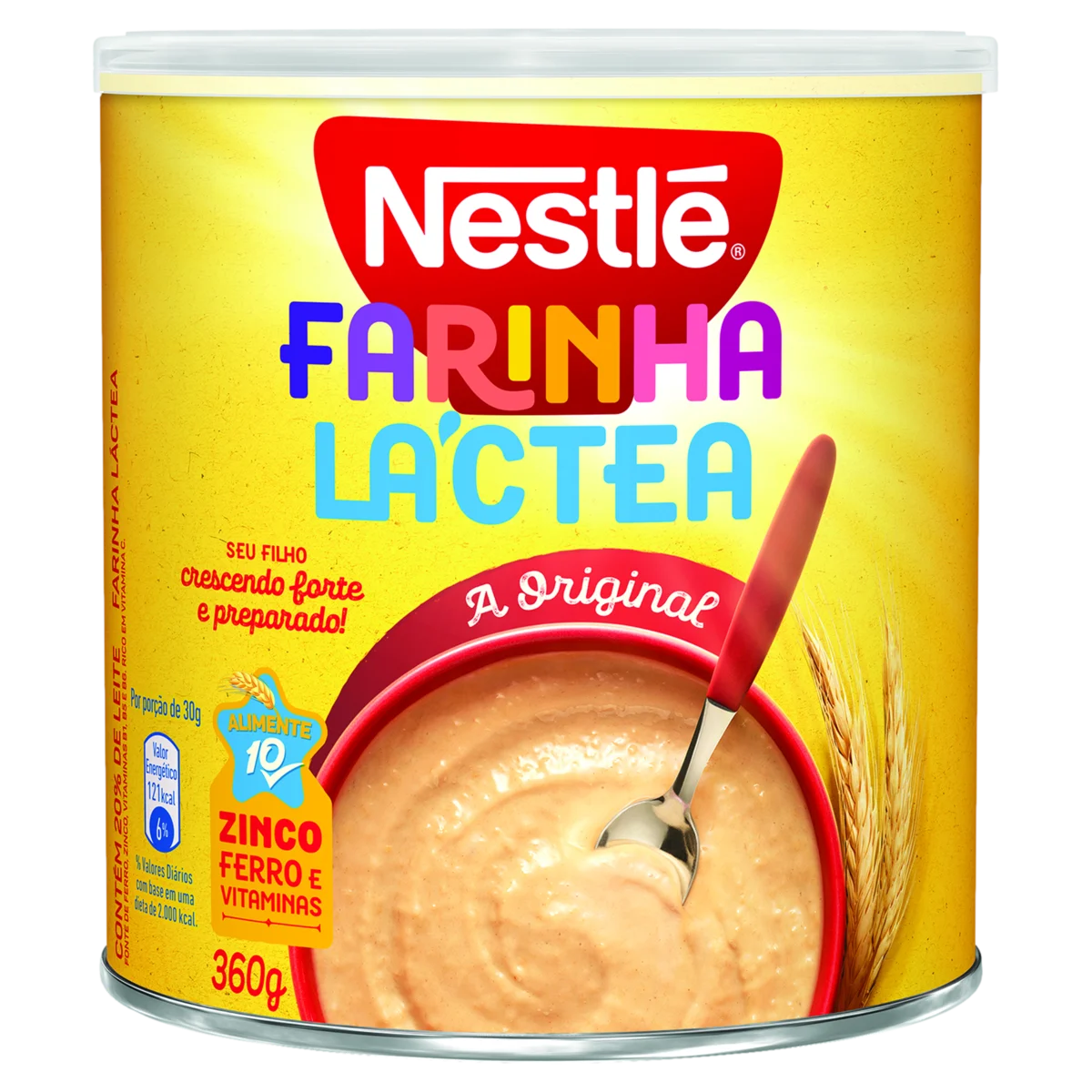 Nestlé Farinha Láctea Tradicional, 360 g / 12.7 oz