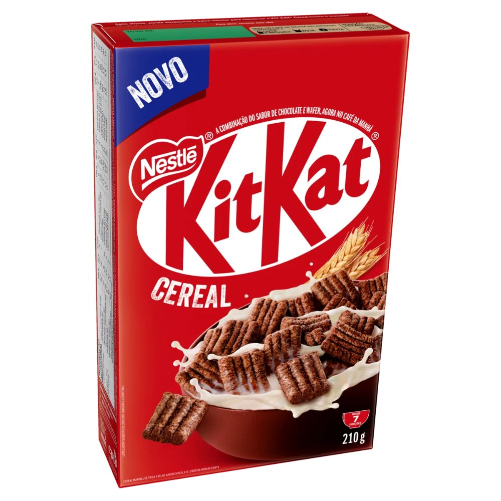 Nestlé KitKat Cereales Para el Desayuno Con Chocolate, Caja de 210 g / 7,4 oz