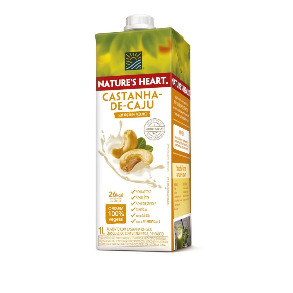Nestlé Natures Heart Cashew Nut Beverage, 1L / 33.8 fl oz