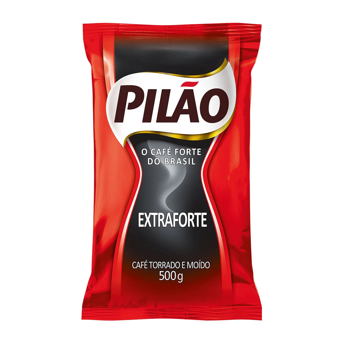 Pilão Café Molido Extra Fuerte Café Torrado, Bolsa de 500 g / 1,1 lb