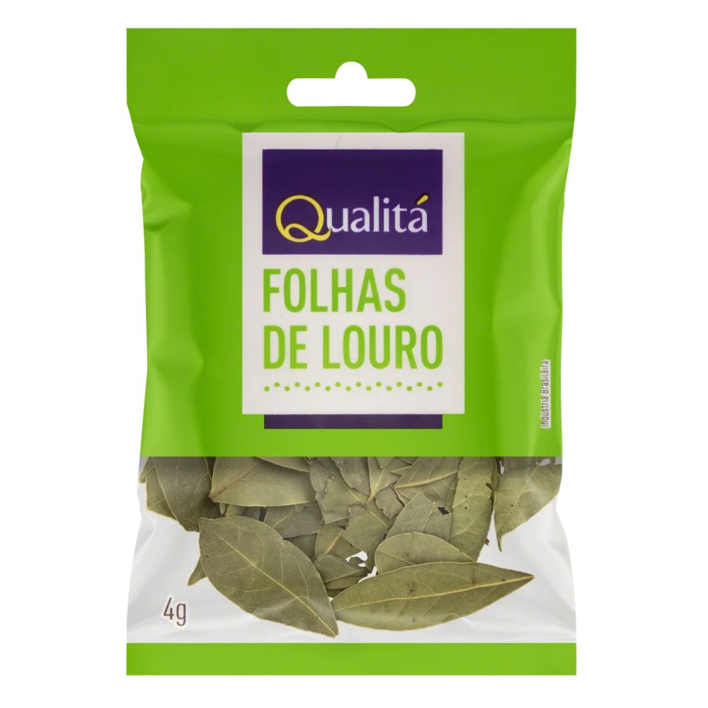 Qualitá Bay Leaf Folha de Louro, 4 g / 0.14 oz Pack