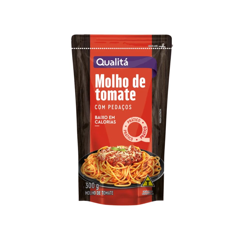Qualitá Refogado Tomato Sauce, 300 g / 10.6 oz pouch