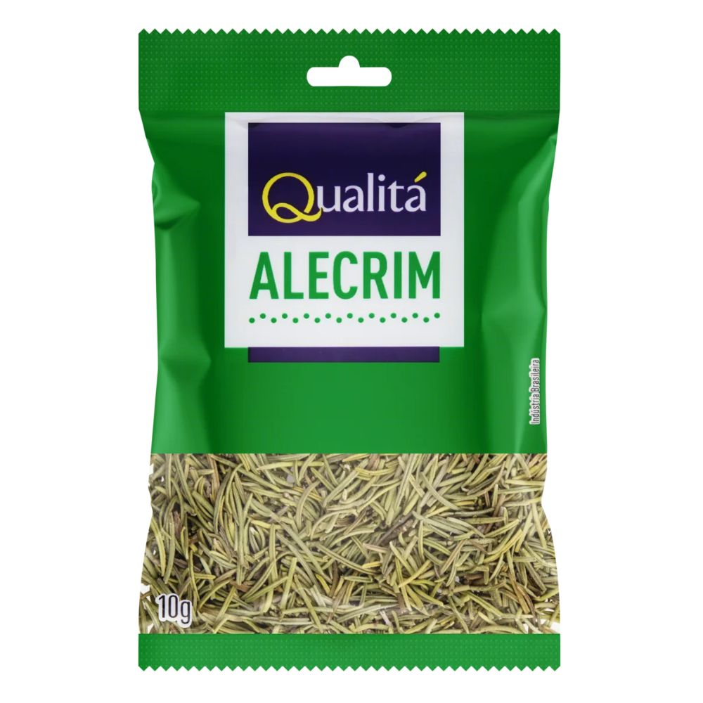 Qualitá Rosemary Alecrim Dried Herb, 10 g / 0.35 oz Pack