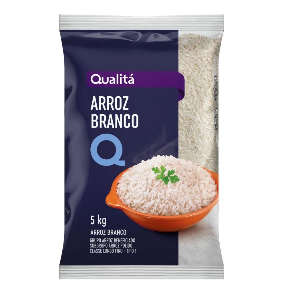 Qualitá White Rice Tipo 1, 5 kg / 176 oz Bag