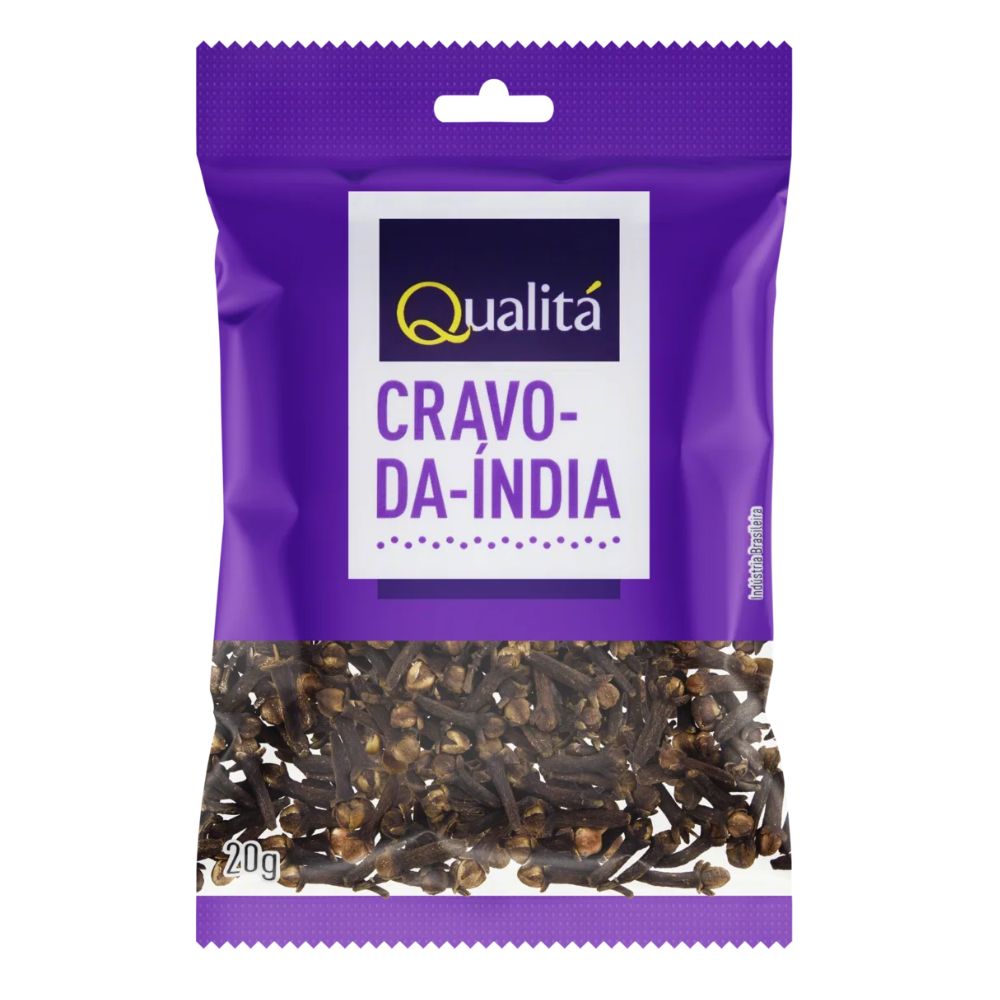 Qualitá Whole Clove Cravo-da-Índia, 20 g / 0.7 oz Pack