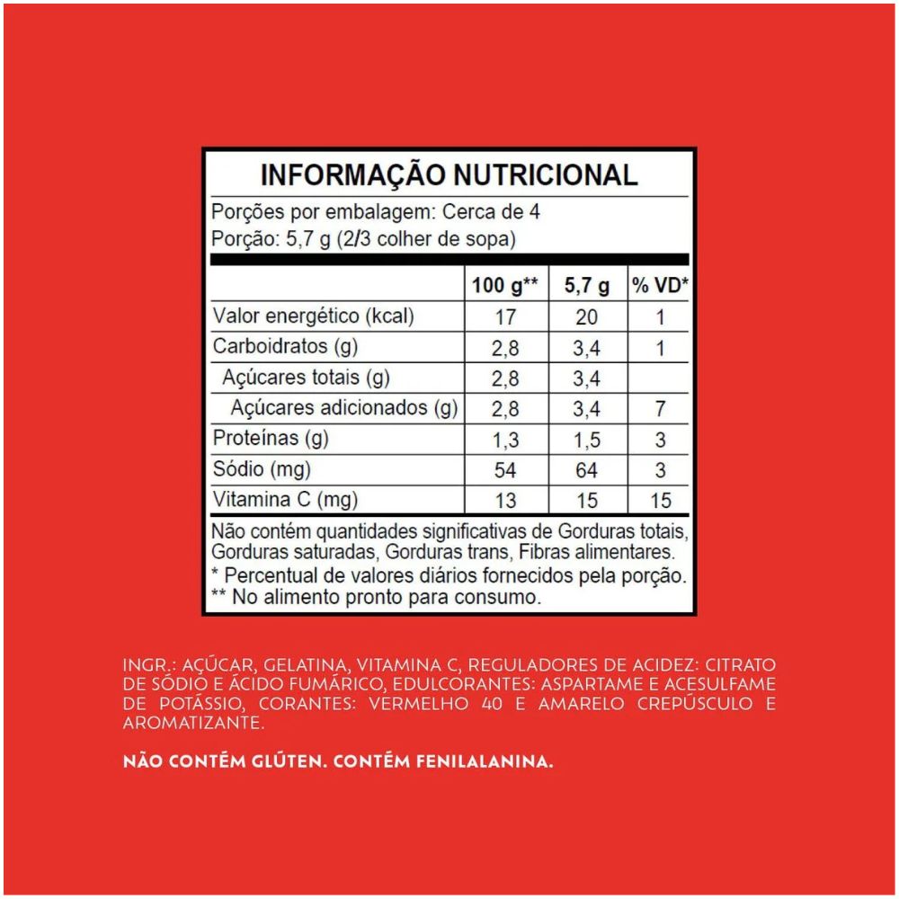 Royal Raspberry Gelatin Powder, 25 g / 0.88 oz (Box of 15 Units)