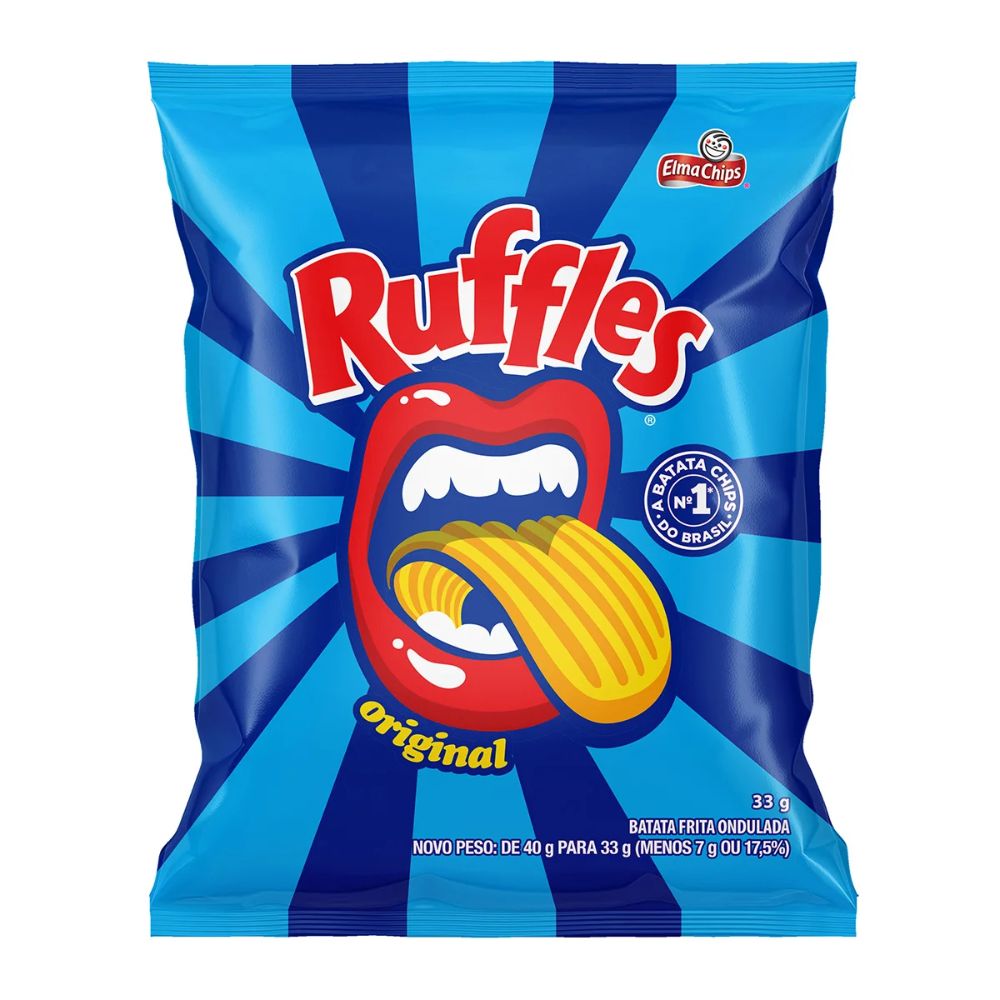 Ruffles Original Wavy Potato Chips 33 g / 1.16 oz Bag