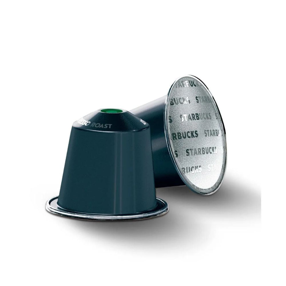 Starbucks Espresso Roast Ground Coffee Capsule, 57 g / 2 oz Box - 10 Units