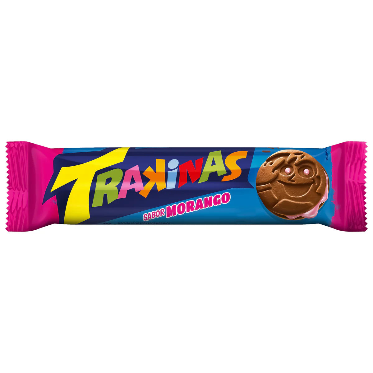 Trakinas Biscuit Strawberry Flavour, 126 g / 4.4 oz
