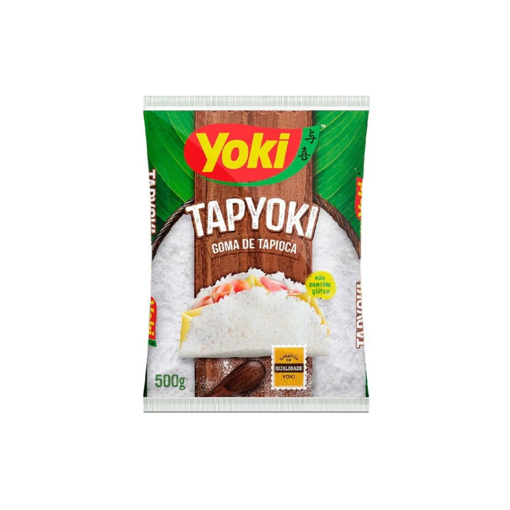 Yoki Tapioca Starch Massa de Tapioca, 500 g / 1.1 lb Bag