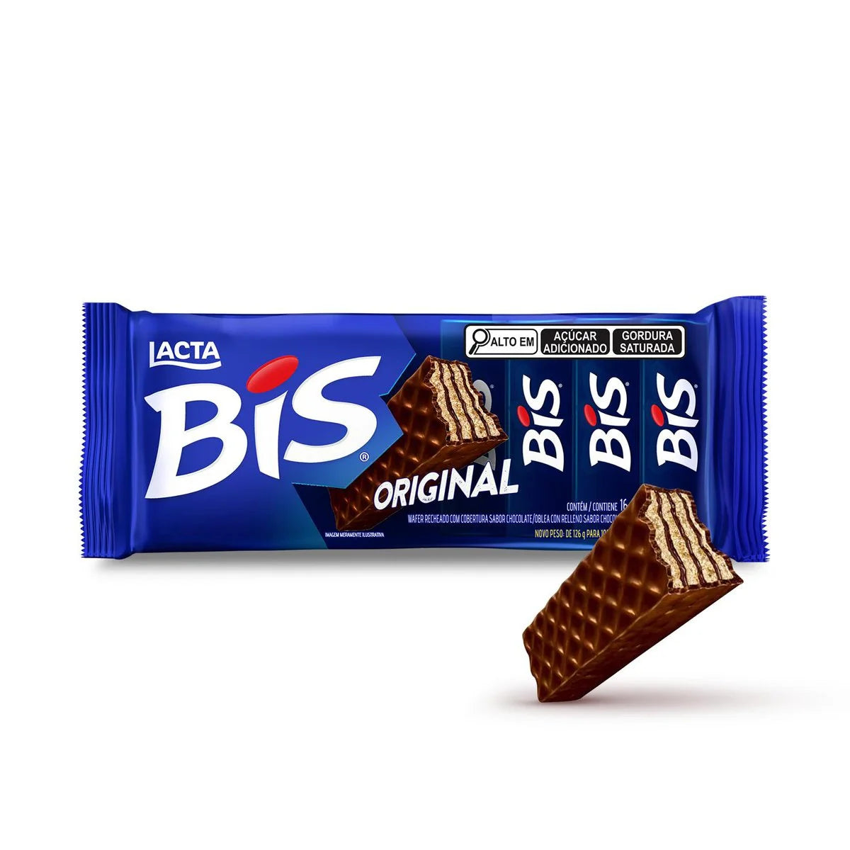 Bis Lacta Milk Chocolate Bites, 100.8 g / 3.55 oz pack