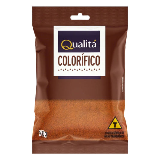 Colorífico Qualitá Ground Annatto Seasoning, 70 g / 2.5 oz Pack