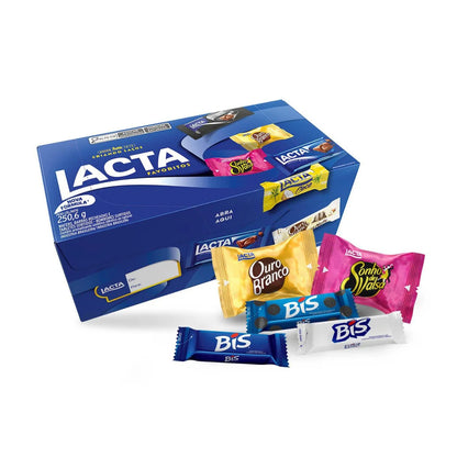 Lacta Favorites Chocolate Box, 250.6 g / 8.8 oz