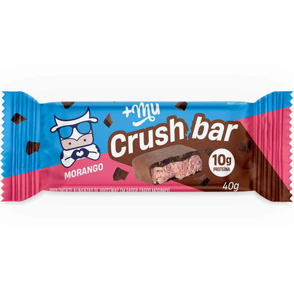 +Mu Crush Bar Morango Strawberry Flavor (12 Bars of 40 g)