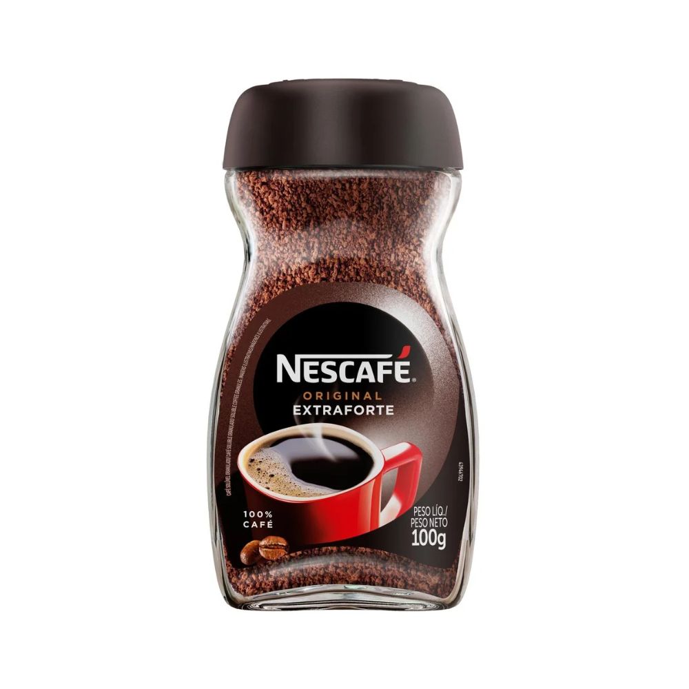 Nescafé Original Café instantáneo granulado extra fuerte, 100 g / 3,5 oz