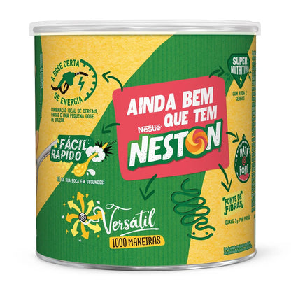 Nestlé Neston 3 Cereais Cereal Flakes, 360 g / 12.7 oz Can