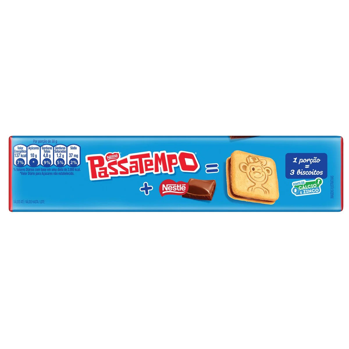 Nestlé Passatempo Chocolate-Filled Cookies, 130 g / 4.6 oz Package